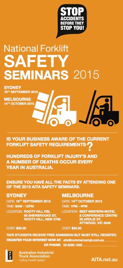 Safety Week Australian Forklift And Industrial Truck Association